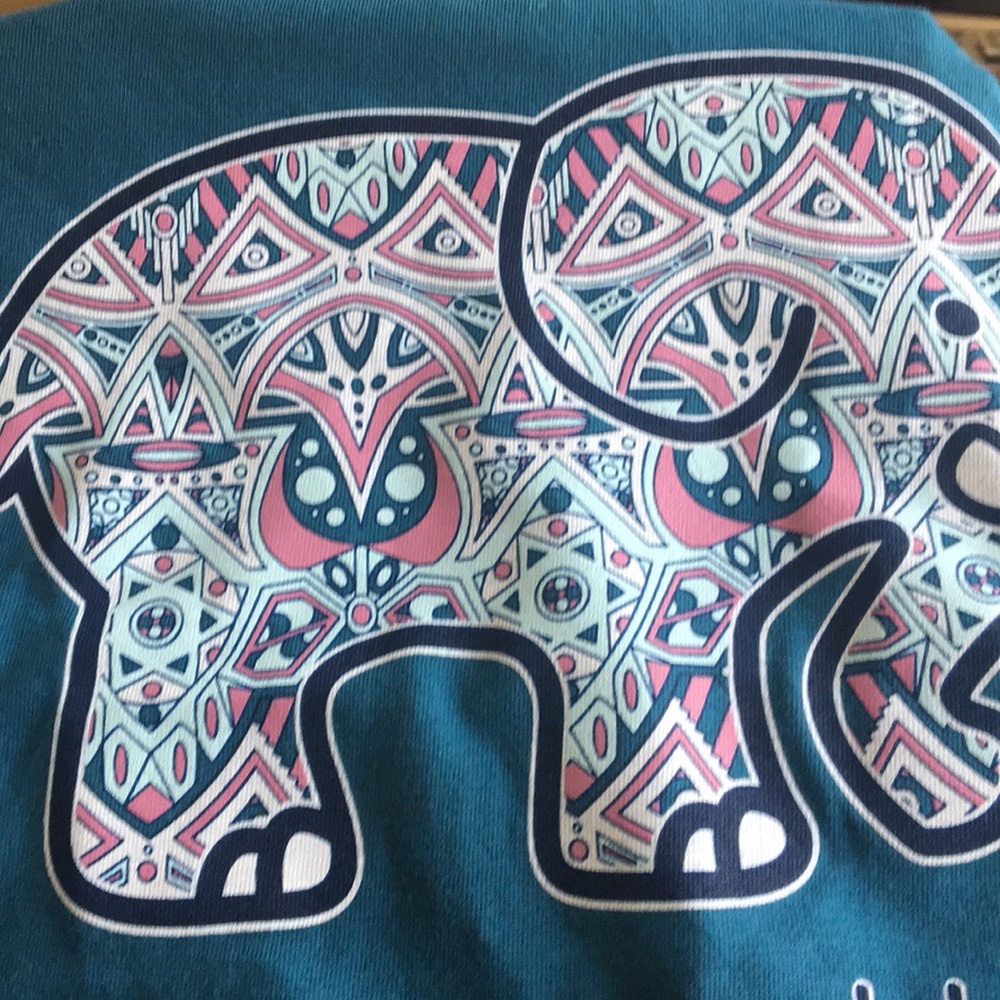 New ivory Ella long sleeve tee shirt large